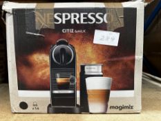 Nespresso CitiZ and Milk. RRP £100 - Grade U