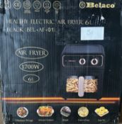 Belaco 6L Electric Air Fryer. RRP £70 - Grade U