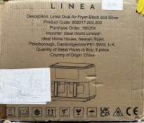 Linea Dual Air Fryer. RRP £80 - Grade U