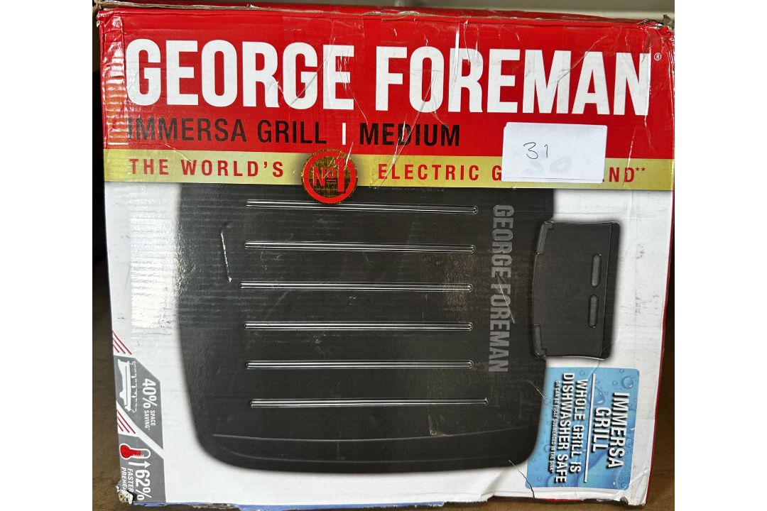 George Foreman Immersa Grill Medium. RRP £60 - Grade U