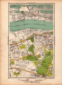 Pre-War London River Thames, Woolwich, Charlton, Silvertown 1937 Map-81.