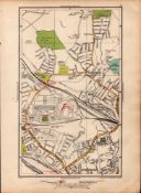 Pre-War London Wembley, Stadium, Hill, Kingsbury, Neasden 1937 Map-40.