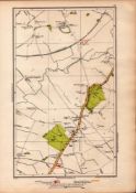 Pre War Essex, Chigwell, Loughton, Detailed Coloured 1937 Map-22.