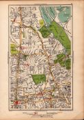 Pre War London Stoke Newington Dalston Clapton Stamford Hill 1937 Map-46.