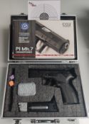 A Tolmar P1 Mk7 Grandpower Co2 Air Powered BB Gun Kit. Buyer Needs to be Over 18 Years / ID requi...