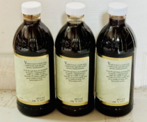 3 X 473ml Kirkland Pure Vanilla Extract BBE June 27