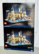 2 x Lego Harry Potter Hogwarts Castle & Grounds 76419 New Sealed Box