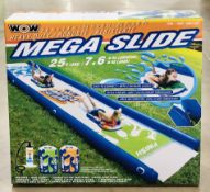 Wham O Super Slip N Slide Water Slide With 2 Inflatable Boards NEW SEALED BOX