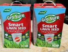 2 Westland Gro-Sure Smart Lawn Seeds Aqua Gel coated 3.6kg