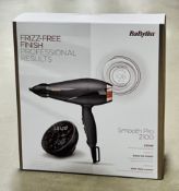 BaByliss Smooth Pro 2100W Hair Dryer New Sealed Box