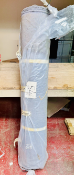 Large Very Heavy Roll of Grey Fabric Unknown material New