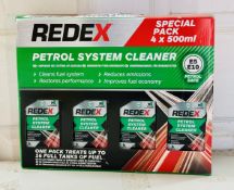 Redex Petrol Fuel System Cleaner 4 x 500ML New Sealed Box