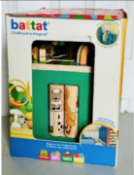 Battat Wooden Farm Activity Cube New Sealed Box