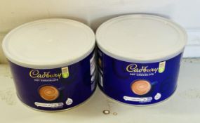 2 x 1KG Cadbury Hot Chocolate Long BBE Date