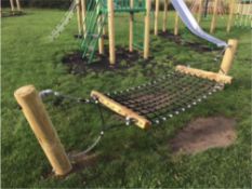 Hammock Swing Hammock Includes Universal Fixing Joints Commercial Grade RRP £690 New
