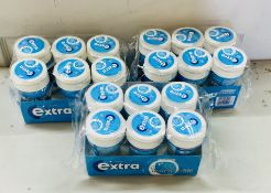3 x Wrigley's Extra White Peppermint Chewing Gum Sugar Free 18 x 90 Pcs BBE 9/24