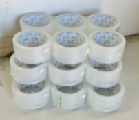 18 x Packaging Tape Premium Acrylic - clear 48mm x 66m 18 Rolls