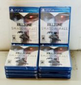 10 X KILLZONE 4 SHADOW FALL (PS4) New Sealed Pack