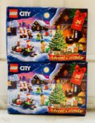 2 x Lego City Advent Calendar 2022 Set 60352 New Sealed Boxes