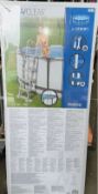 Bestway 4-Step Safety Pool Ladder Swimming Flowclear vida XL 1.2M