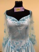 Milano Formals Dress Large Blue