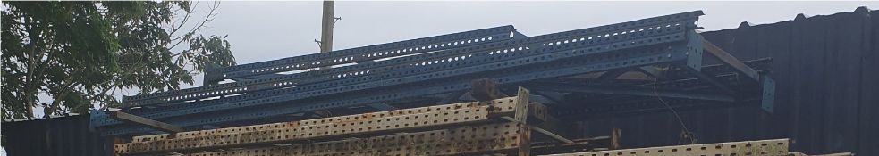 4 Pallet Racking Uprights. Could Be Added To Racking C1/C2/F2
