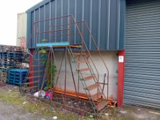 Double Sided Warehouse Stairs
