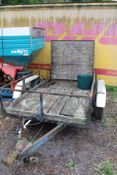 Wood and Metal Trailer