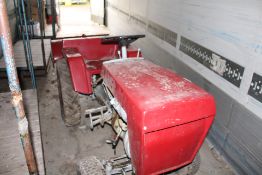 Vintage Hako-Werke German Tractor With 4ft Rotavator