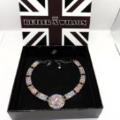 Butler & Wilson Crystal Necklace New With Gift Box