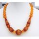Vintage 26 Inch Chunky Honey Amber Necklace - Image 1 of 3