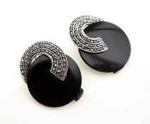 Art Deco Sterling Silver Earrings