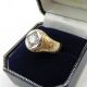 Edwardian 18K Gold Old Mine Cut 1.25 Carat Diamond Ring London Hallmark 1903 - Image 3 of 9