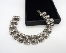 Vintage Sterling Silver Bracelet With Gift Box