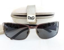 Vintage D & G 6010 Sunglasses With Case