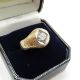 Edwardian 18K Gold Old Mine Cut 1.25 Carat Diamond Ring London Hallmark 1903 - Image 2 of 9