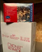 16 x Konstsmide Outdoor / Indoor Fairy Lights - 288 Multi-Coloured Bulbs