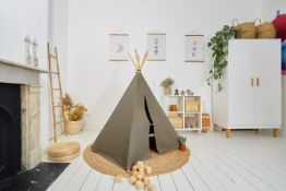 Children Teepee In Army Green By Cabana Kids