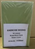 300 x Exercise Books Ruled 8mm