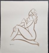 Marsha Hammel Original Ink Sketch