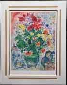 Marc Chagall Limited Edition. 'Grand Bouquet de Renoncules, 1968'