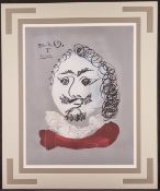 Pablo Picasso Rare Limited Edition on Silk 