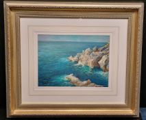 Original Oil by Mario Frederico. Framed