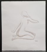 Marsha Hammel Original Ink Sketch