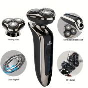 Rechargeable Washable Electric Shaver