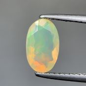 0.70 Cts Natural Opal Faceted Gemstone. OLP-3
