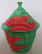 Hand Woven East African Kanzi Swahili Basket