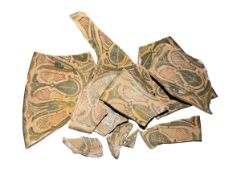 Antiquities: Incomplete Early Islamic Decorated Pottery Bowl (£7 UK £25 International Post)