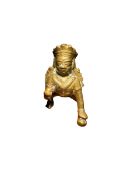 Indian Brass Figurine 19th Century (£5 UK £15 international post)