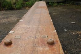 Vintage School Bench